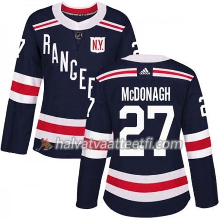 Naisten NHL New York Rangers Pelipaita Ryan McDonagh 27 Adidas 2017-2018 Navy Blue 2018 Winter Classic Authentic